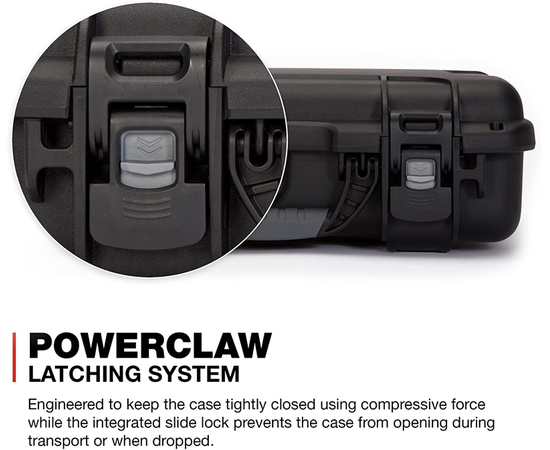 Кейс Nanuk case 910 w/foam - Black