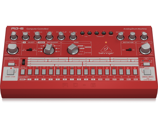 Аналоговая драм-машина Behringer RD-6-RD