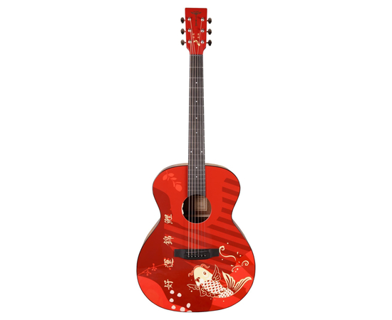 Электроакустическая гитара Tyma V-3 Koi