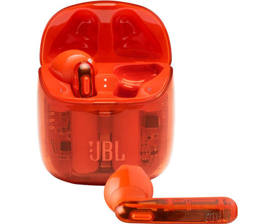 Bluetooth-гарнитура JBL Tune 225 TWS Ghost Orange