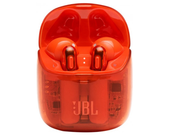 Bluetooth-гарнитура JBL Tune 225 TWS Ghost Orange