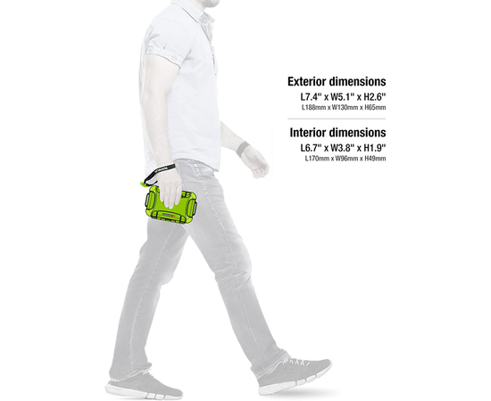 Кейс Nanuk NANO 330 - Lime