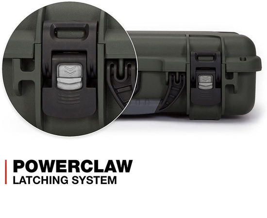 Кейс Nanuk case 910 w/foam - Olive