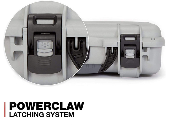 Кейс Nanuk case 910 w/foam - Silver