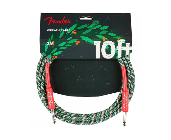Инструментальный кабель FENDER CABLE WREATH HOLIDAY 10' - 150793 за 0 грн. | 4Club