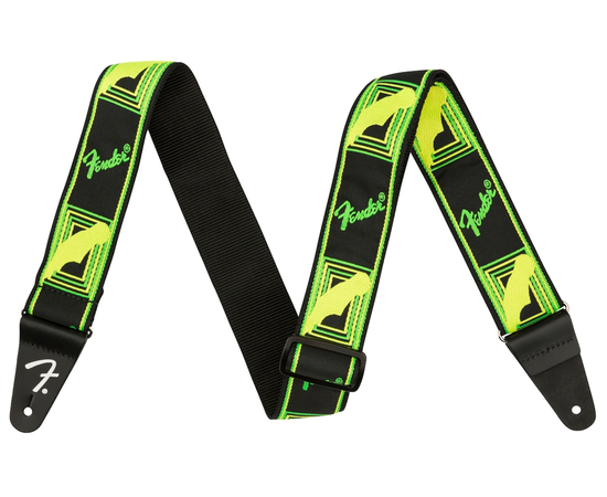 Гитарный ремень FENDER STRAP NEON MONOGRAMMED GREEN YELLOW - 150776 за 0 грн. | 4Club