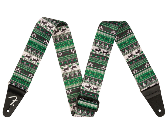 Гитарный ремень FENDER STRAP UGLY XMAS SWEATER GREEN - 150788 за 0 грн. | 4Club