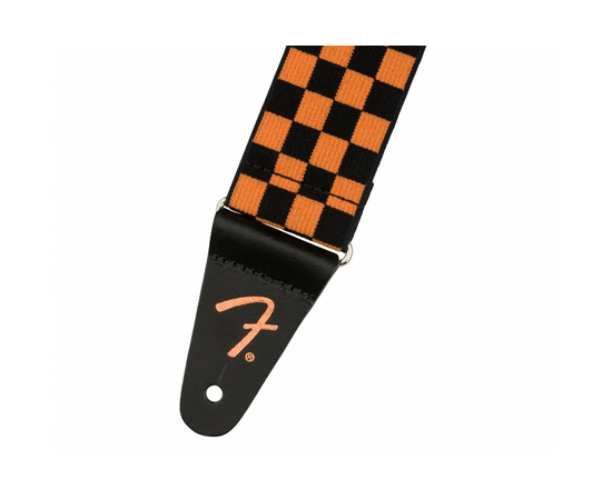 Гитарный ремень FENDER WEIGHLESS CHECKER TWEED STRAP ORN