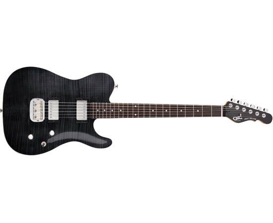 Электрогитара G&L TRIBUTE ASAT DELUXE (R; TRANS BLACK)