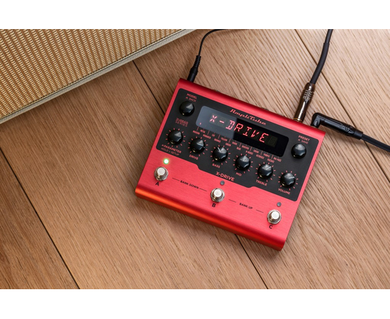 Цифровая педаль эффектов IK MULTIMEDIA Amplitube X-DRIVE