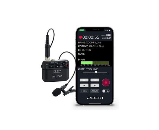 Рекордер Zoom F2-BT Black