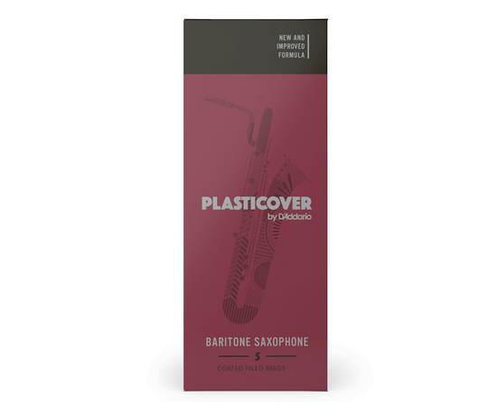 Трости для баритон-саксофона D'ADDARIO Plasticover - Baritone Sax #2.5 - 5 Pack