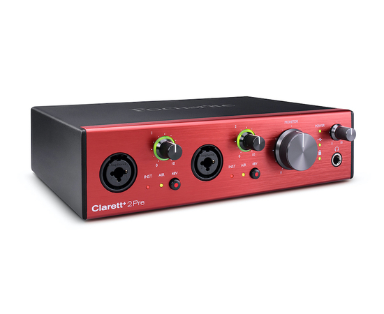 Аудиоинтерфейс FOCUSRITE Clarett+ 2Pre