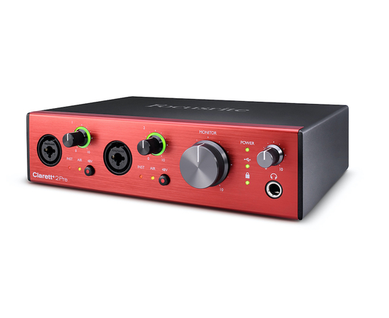Аудиоинтерфейс FOCUSRITE Clarett+ 2Pre