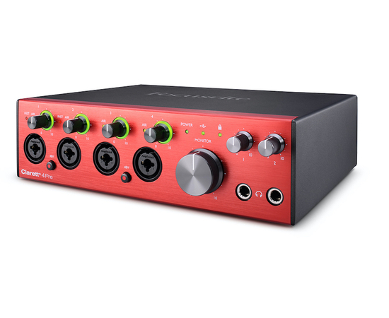 Аудиоинтерфейс FOCUSRITE Clarett+ 4Pre