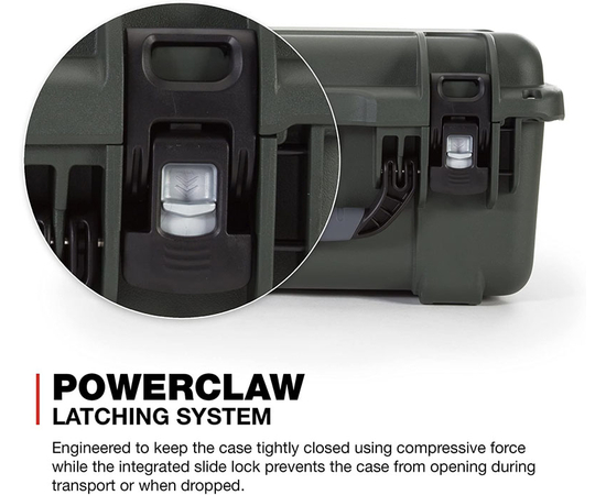 Кейс Nanuk case 918 w/foam - Olive