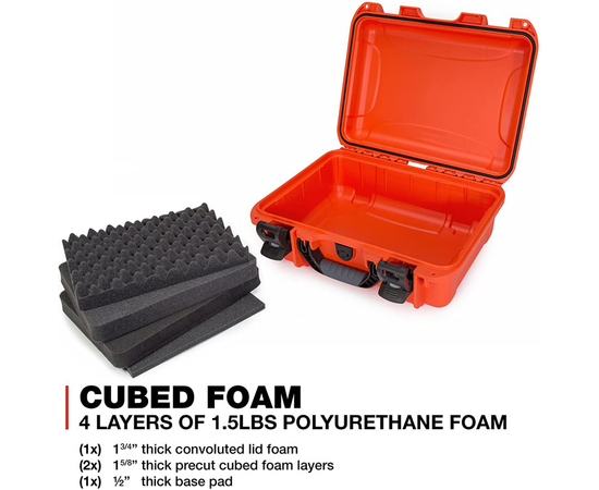 Кейс Nanuk case 920 w/foam - Orange