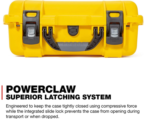 Кейс Nanuk case 920 w/foam - Yellow