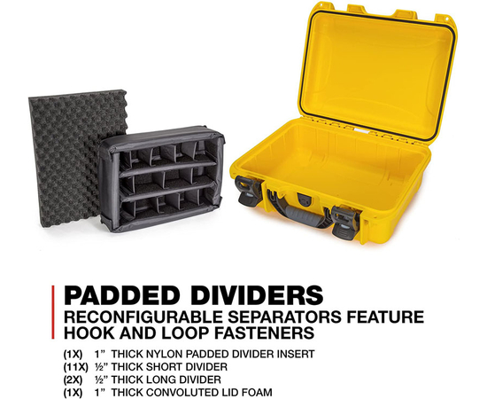 Кейс Nanuk case 920 w/foam - Yellow