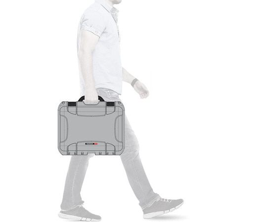 Кейс Nanuk case 920 with Padded Divider - Silver