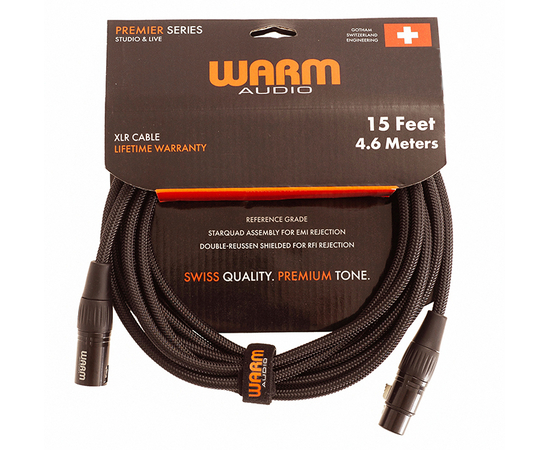 Микрофонный кабель WARM AUDIO Prem-XLR-15' - 150922 за 0 грн. | 4Club