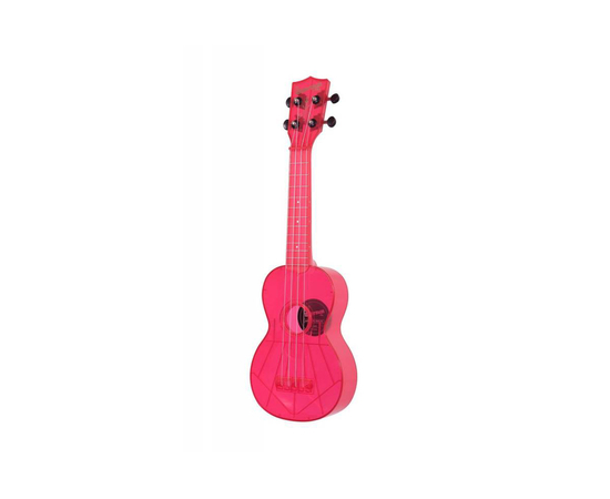 Укулеле KALA WATERMAN FLUORESCENT PINK SOPRANO UKULELE