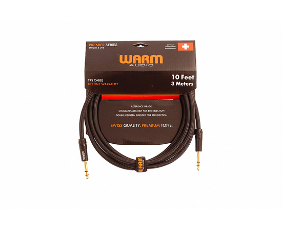 Инструментальный кабель WARM AUDIO Prem-TRS-10' - 151115 за 0 грн. | 4Club