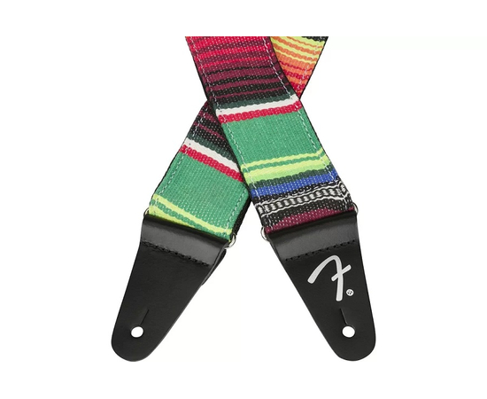 Гітарний ремінь FENDER STRAP 2" SERAPE GREEN MULTI