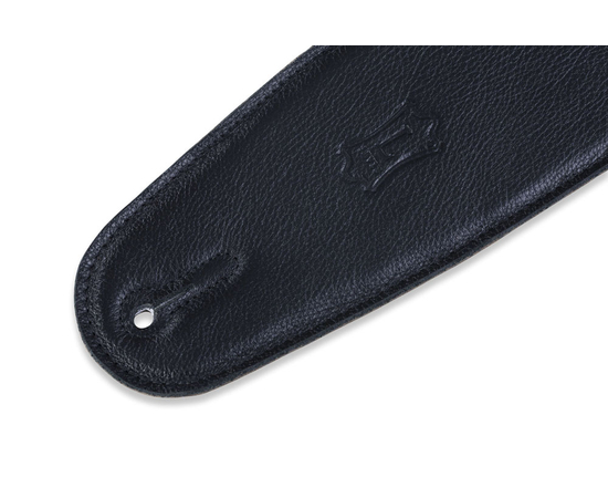 Гітарний ремінь LEVY'S M4GF-BLK CLASSICS SERIES PADDED GARMENT LEATHER BASS STRAP (BLACK)