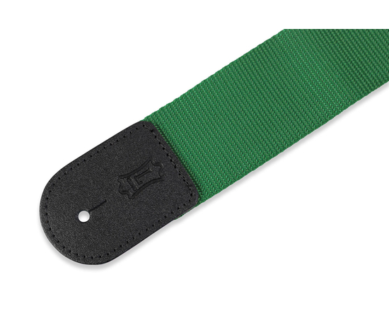 Гітарний ремінь LEVY'S M8POLY-GRN CLASSICS SERIES POLYPROPYLENE GUITAR STRAP (GREEN)