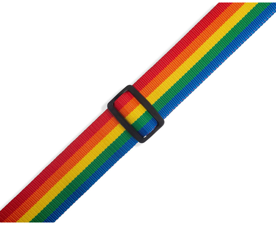 Гітарний ремінь LEVY'S M8POLY-RNB CLASSICS SERIES POLYPROPYLENE GUITAR STRAP (RAINBOW)