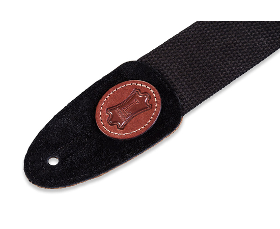 Гитарный ремень LEVY'S MSSC8-BLK CLASSICS SERIES COTTON GUITAR STRAP (BLACK)