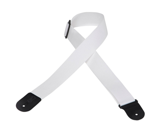 Гітарний ремінь Levys M8POLYWHT