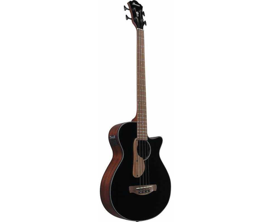 Электроакустическая бас-гитара IBANEZ AEGB24E-BKH