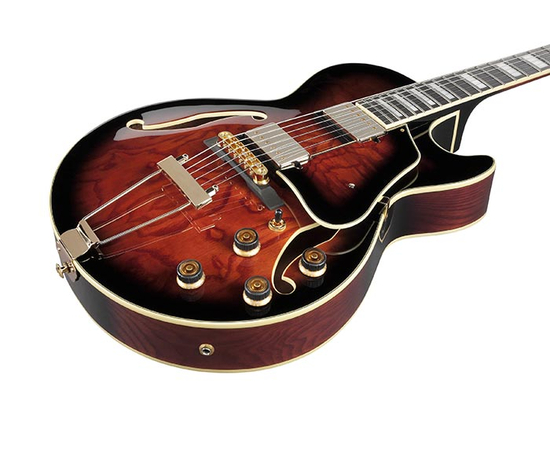 Полуакустическая гитара IBANEZ AG95QA-DBS