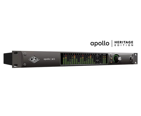Аудиоинтерфейс UNIVERSAL AUDIO Apollo x16 Heritage Edition (Rack/Mac/TB3) - 151775 за 0 грн. | 4Club