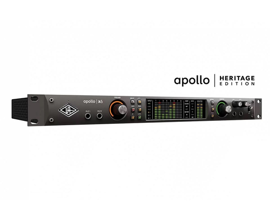 Аудиоинтерфейс UNIVERSAL AUDIO Apollo x6 Heritage Edition (Rack/Mac/Win/TB3) - 151768 за 0 грн. | 4Club