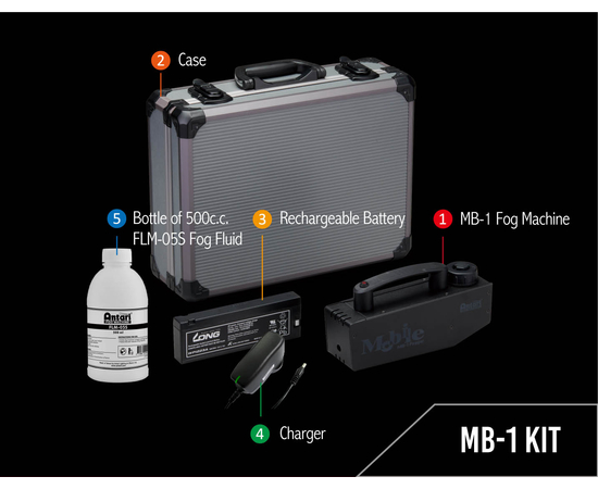 Портативний генератор диму Antari MB-1 Mobile Fog Machine