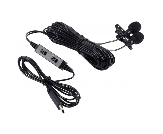 Двойной петличный микрофон CKMOVA LCM2CD