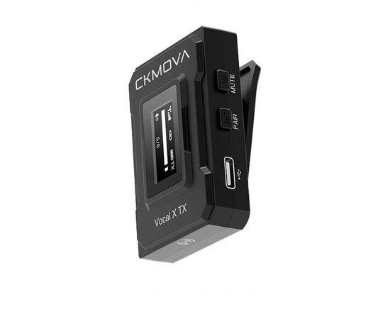 Цифровий бездротовий мікрофон / передавач CKMOVA Vocal X TX (Black)