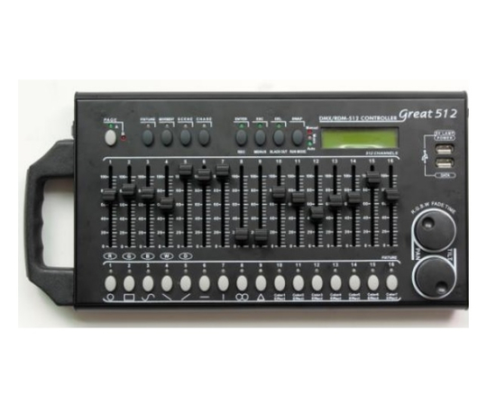 DMX Контроллер GREAT-512 - 152005 за 7965 грн. | 4Club