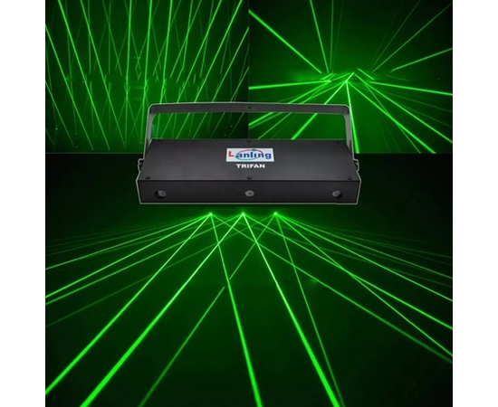 Лазер LanLing LSX3150GG 150mW Green Trifan Multi-Effect - 152009 за 0 грн. | 4Club
