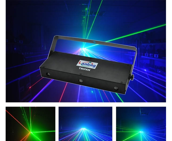 Лазер LanLing LSX3300RGB 300mW RGB Trifan Multi-Effect - 152006 за 0 грн. | 4Club