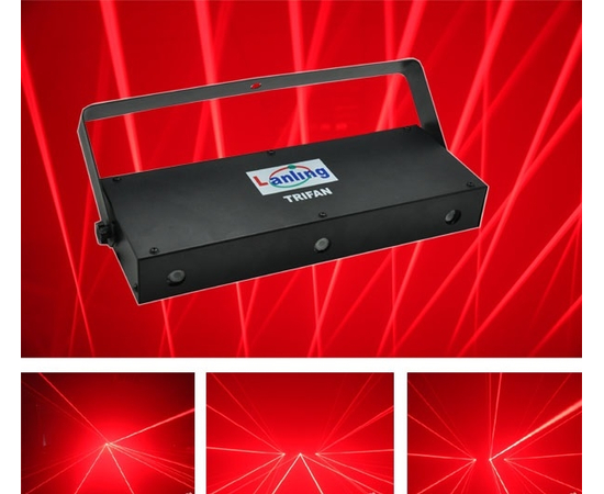 Лазер LanLing LSX3300RR 300mW Red Trifan Multi-Effect - 152008 за 0 грн. | 4Club