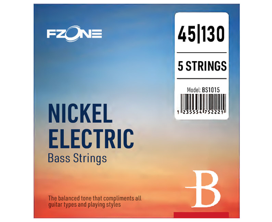 Струны для бас-гитары (5 шт.) FZONE BS1015 ELECTRIC BASS STRINGS (45-130) - 152315 за 299 грн. | 4Club