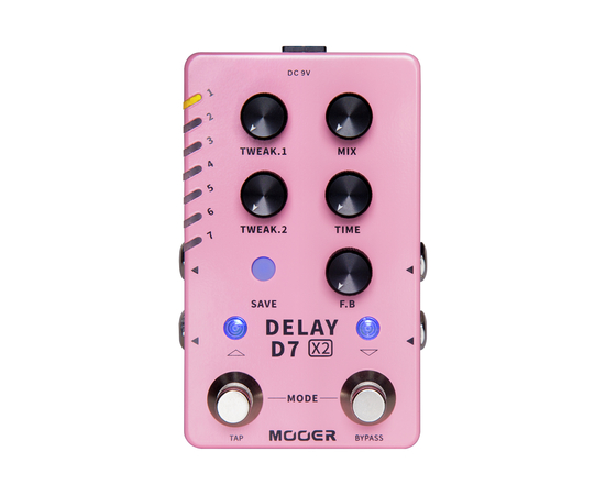 Педаль ефектів MOOER D7 X2 Delay