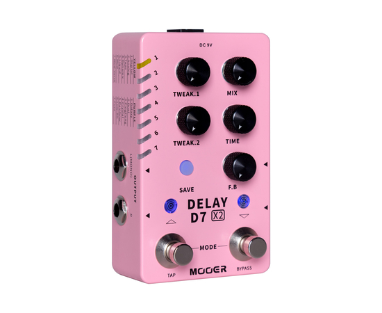 Педаль ефектів MOOER D7 X2 Delay