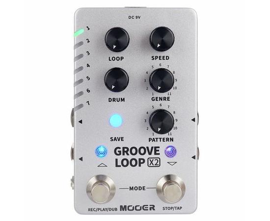 Педаль ефектів MOOER GROOVE LOOP X2