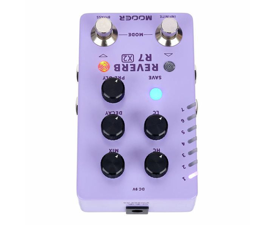 Педаль эффектов MOOER R7 X2 Reverb