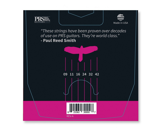 Струны для электрогитары PRS Classic Super Light Guitar Strings 9-42